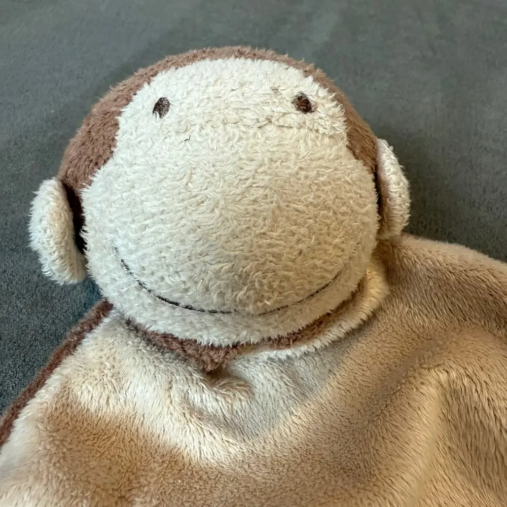 Angel Dear Monkey Lovey Lovie Security Blanket Stuffed Animal Baby Plush